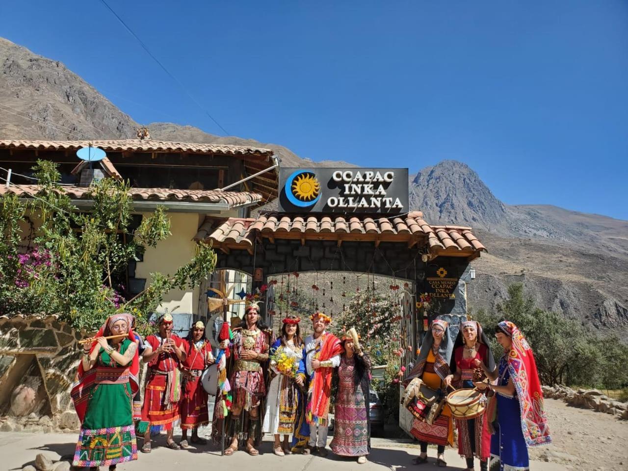 Ccapac Inka Ollanta Casa Museo Hotel Ollantaytambo Buitenkant foto